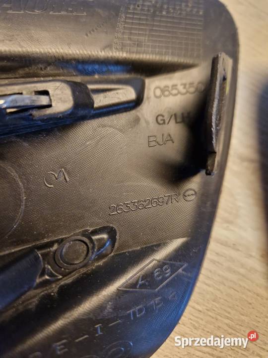 Kratka zderzaka Renault Clio V Lewa prawa Kwilcz