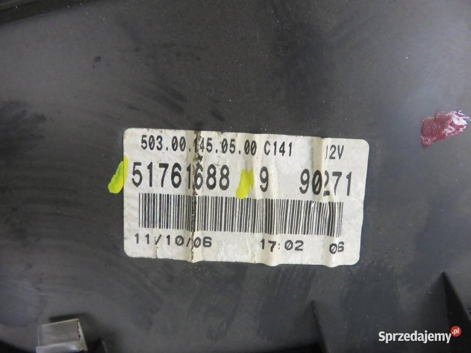 LICZNIK FIAT DOBLO I MPV 19 D 51761688