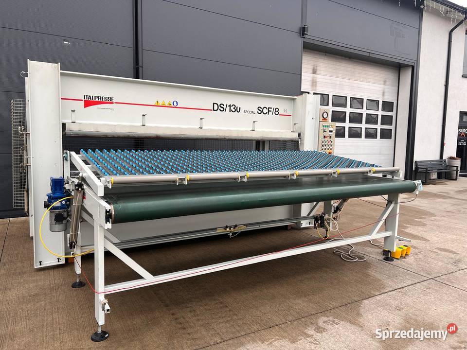 Prasa półkowa automatyczna Italpresse DS130 Naprawa