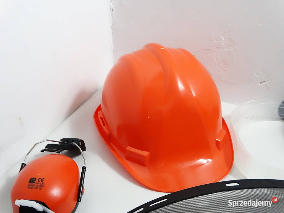 Kask Leśny Zestaw Ochronny Xervex Przyłbica
