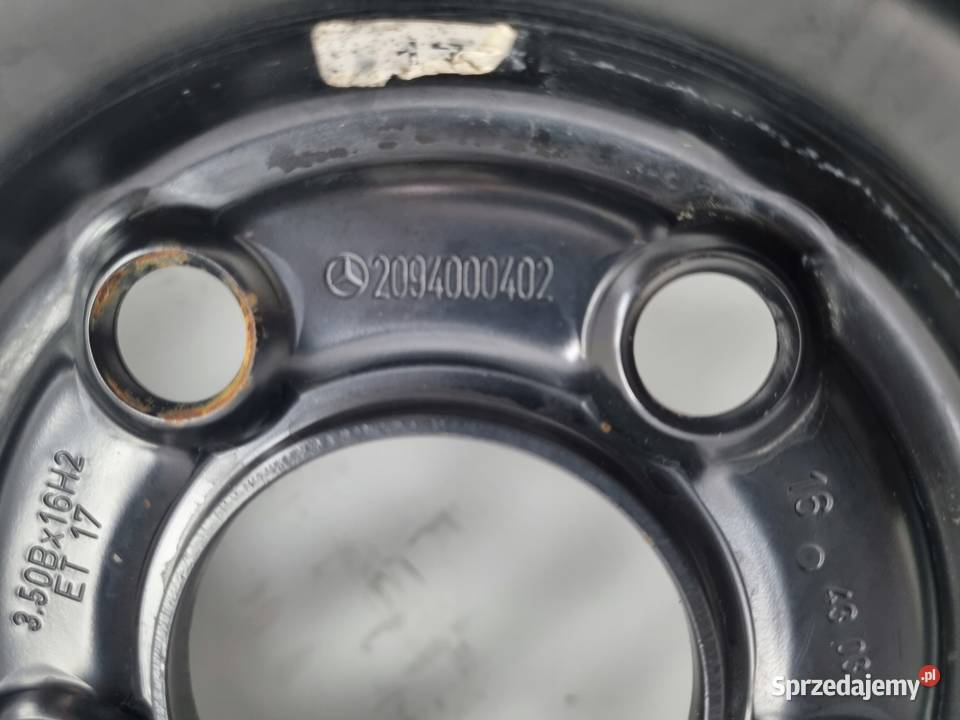KOŁO DOJAZDOWE Mercedes CLK W209 dojazdówka lubelskie Chełm