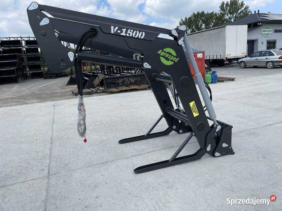 ŁADOWACZ CZOŁOWY AGROSPED V 1500 URSUS ZETOR MTZ wielkopolskie Sadowie