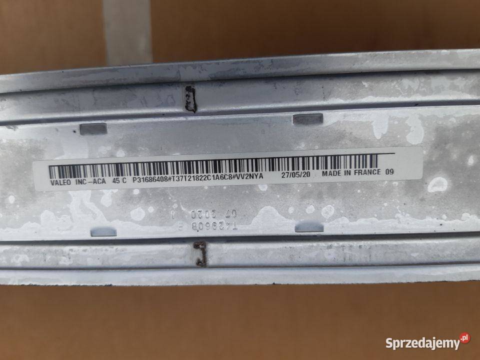 Intercooler Volvo XC40 31686408 Chłodnica