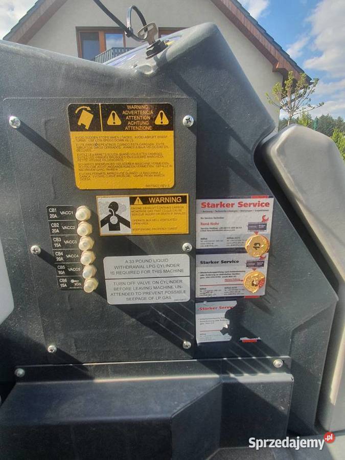 Nilfisk SC8000 1600LPG nowej ponad 300 Pozostałe Złotów