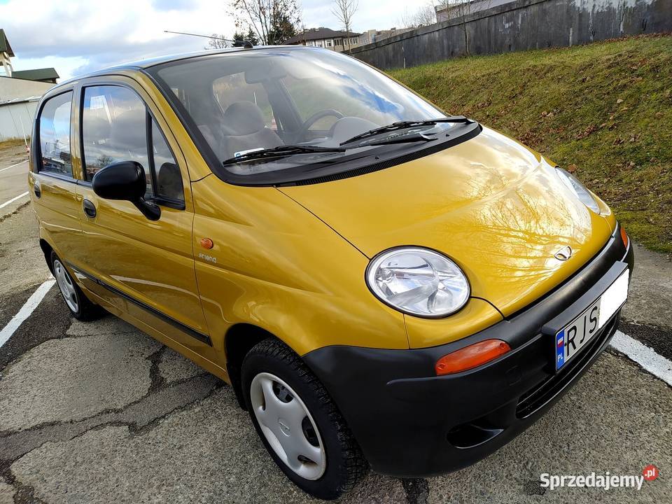 Daewoo Matiz Ładny Mały Przebieg 103000km podkarpackie Jasło sprzedam