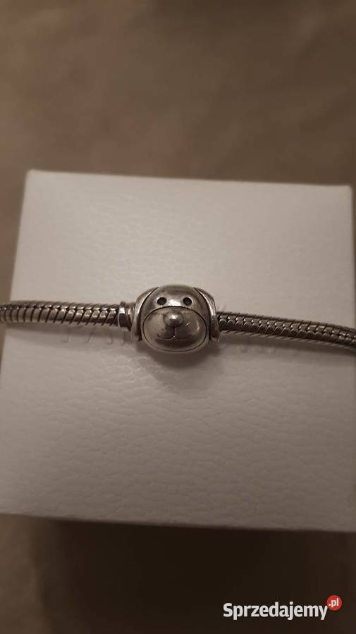 koralik Pandora piesek srebro mazowieckie Radom sprzedam