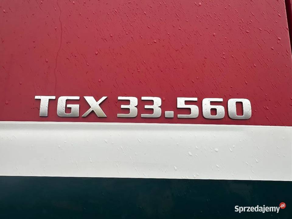 Ciągnik 6x4 o dużej mocy MAN TGX 90kg Warszawa