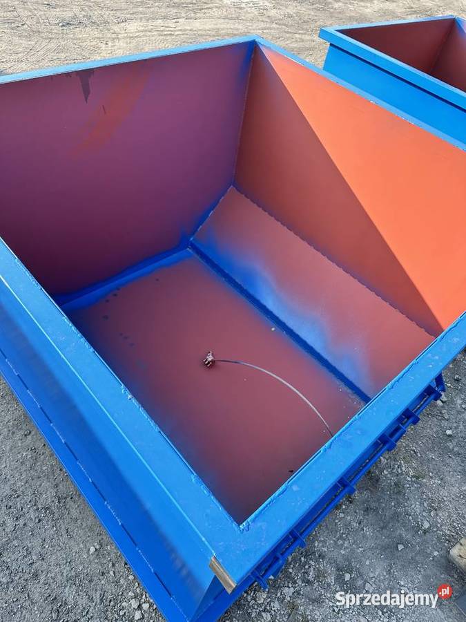 Kontener z otwieranym dnem 15 m3 kontener Niedrzew Pierwszy