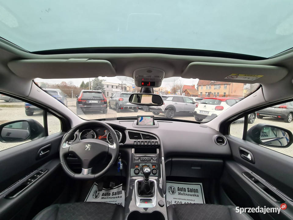 Peugeot 3008 SzklanyDach Navi Kamera HeadUp PDC kurtyny powietrzne wielkopolskie Wągrowiec sprzedam