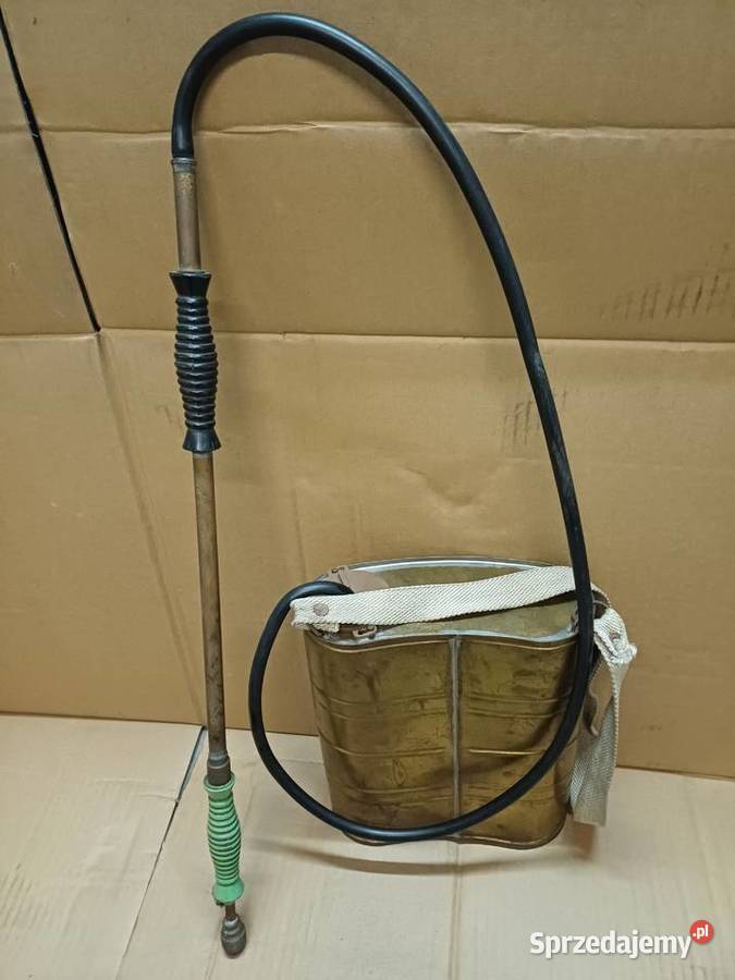 Opryskiwacz ręczny miedziany stary PRL Pozostałe Gdańsk