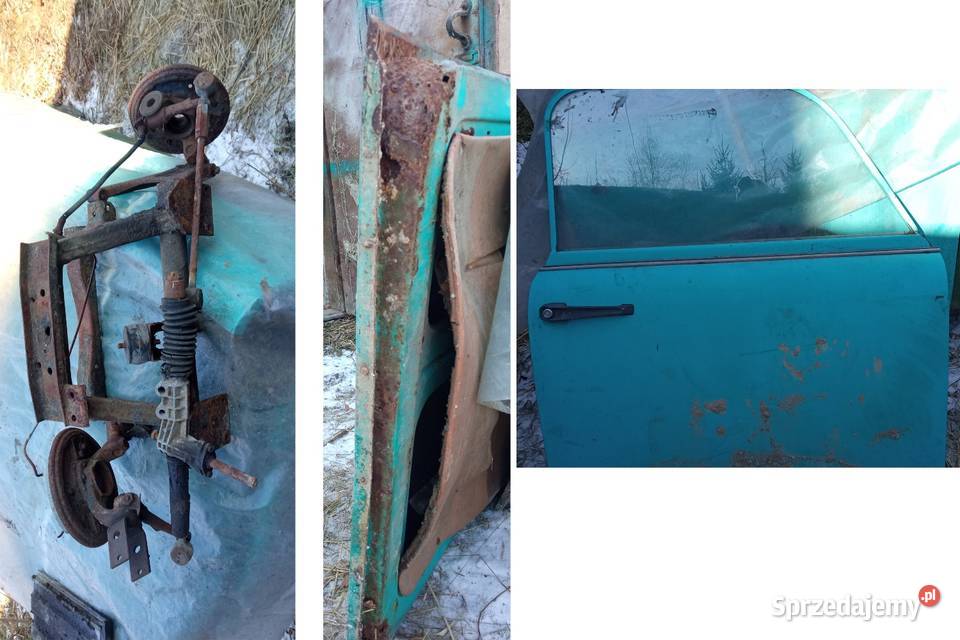 Trabant części wyprzedaż garażowa zielony Frydrychowice