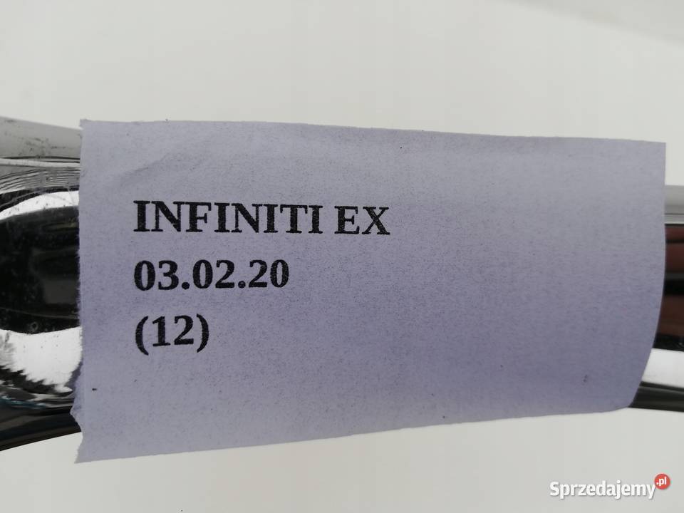 KLAMKA ZEWNĘTRZNA PRAWA INFINITI EX35 EX37 EX30 Nowy Tomyśl
