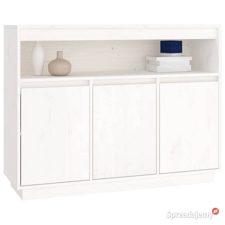 Szafka biała 1045x34x80 lite drewno sosnowe mazowieckie