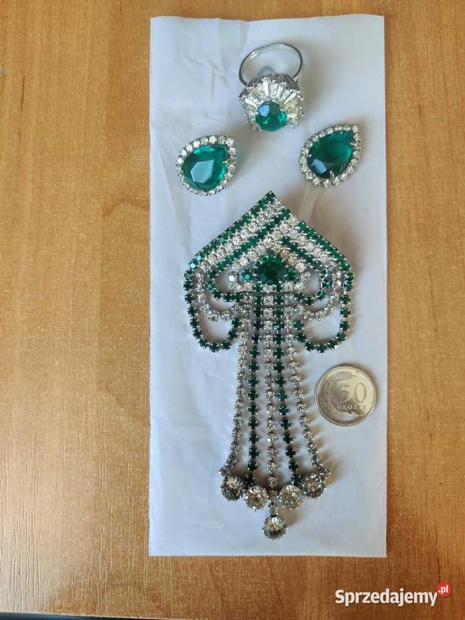 Elegancki zestaw biżuterii Myszków