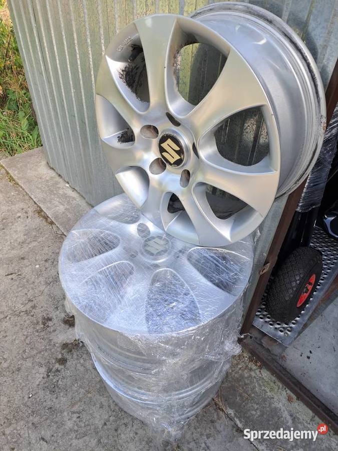 Sprzedam komplet felg Aluminiowych Suzuki 15 Olkusz