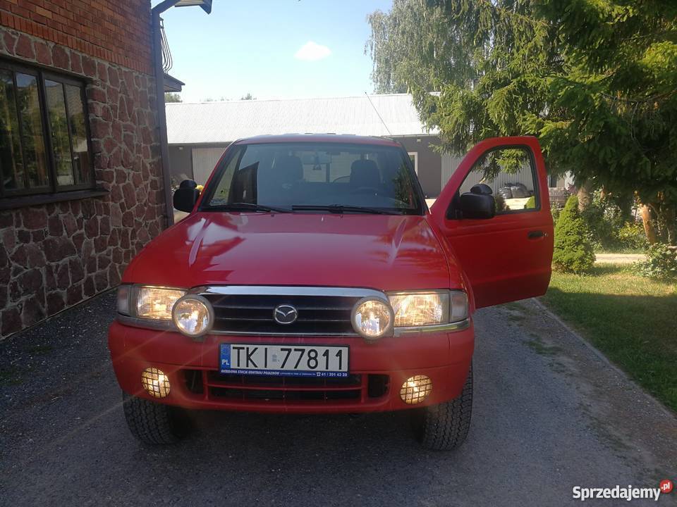 Mazda B2500 Ford Ranger 2000r Off road 4x4 Seria B świętokrzyskie Łopuszno