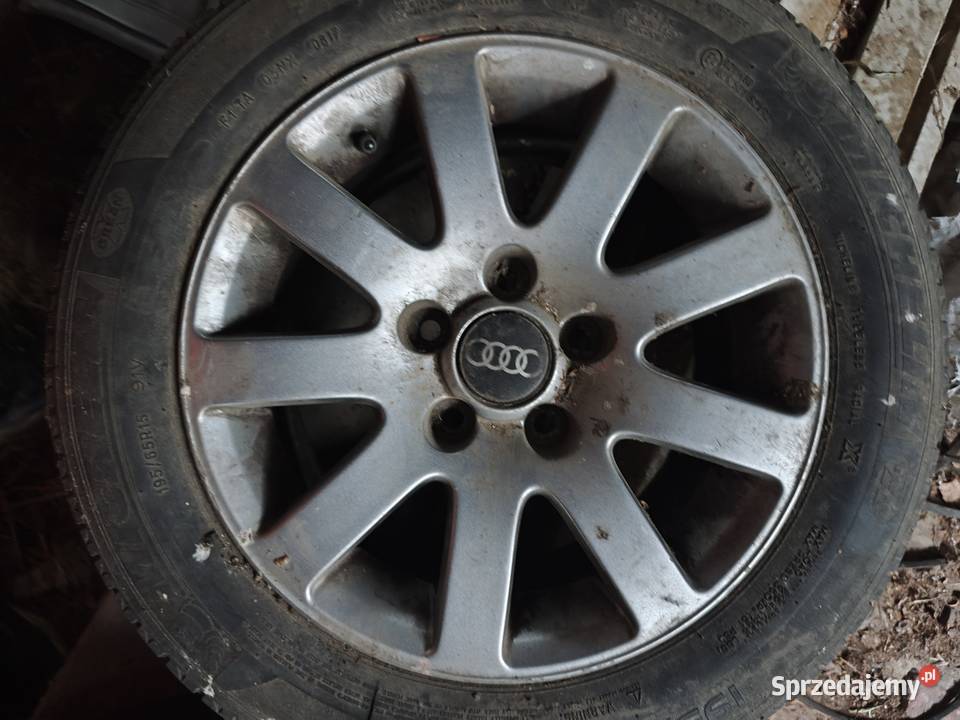 Alufelgi 15 pasują do AUDI A4 B6 A6 C5 C6 A3 8P Domaszków sprzedam