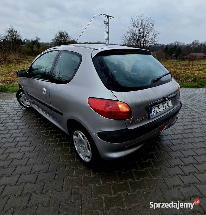 Peugeot 206 11 wspomaganie el szyby Rok produkcji 2001 podkarpackie Łańcut