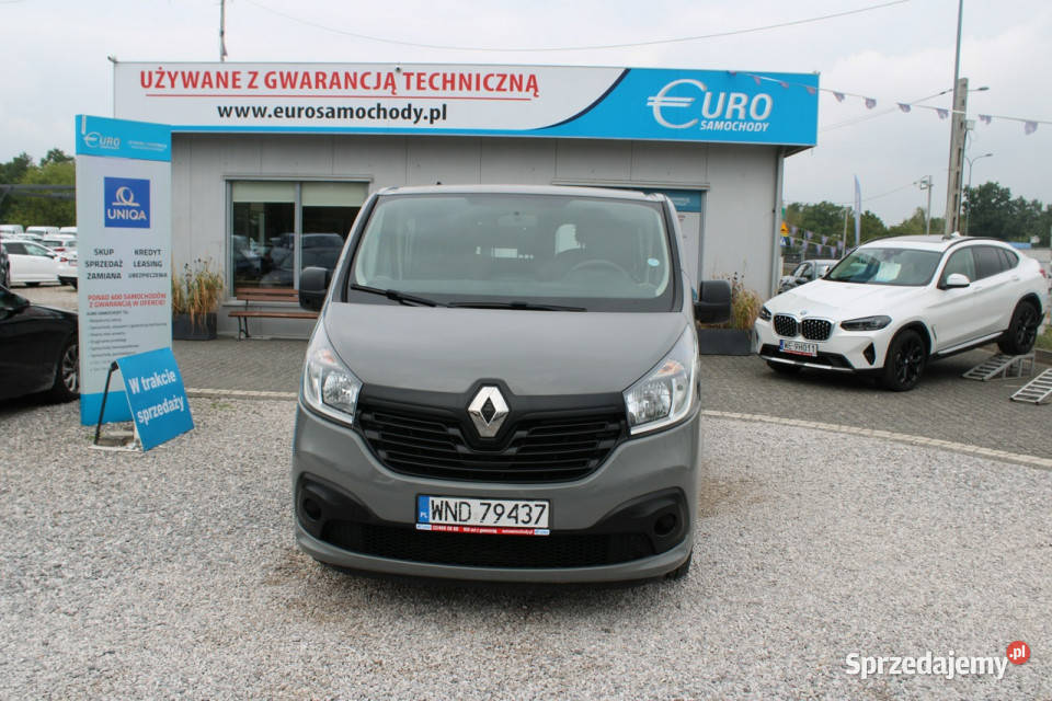 Renault Trafic L2 9 Osobowy Fvat netto 58455PLN komputer pokładowy Warszawa
