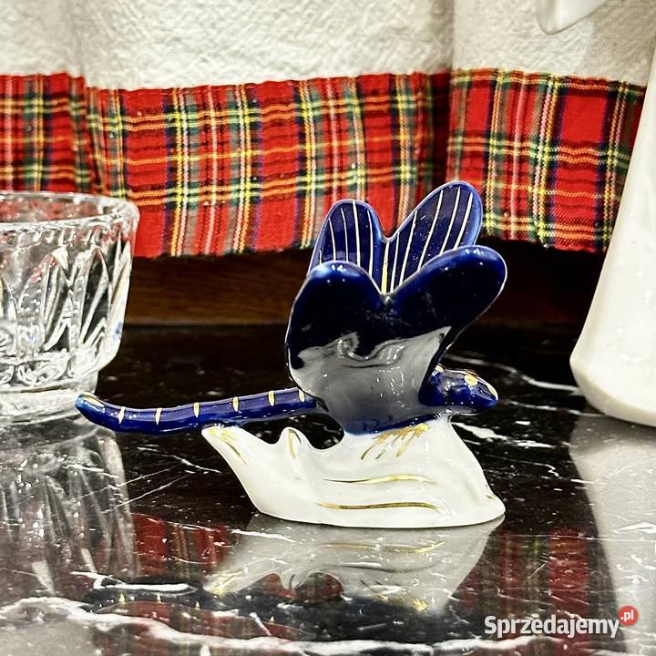 Figurka ważki Rudolf Volkstadt Myszków