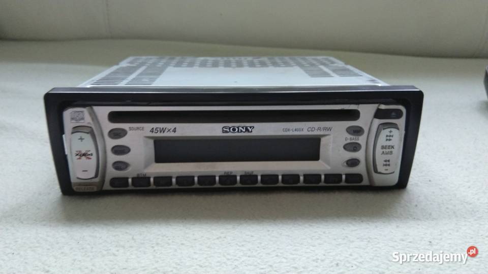 Radio SONY CDXL400X ramka futerał Warszawa