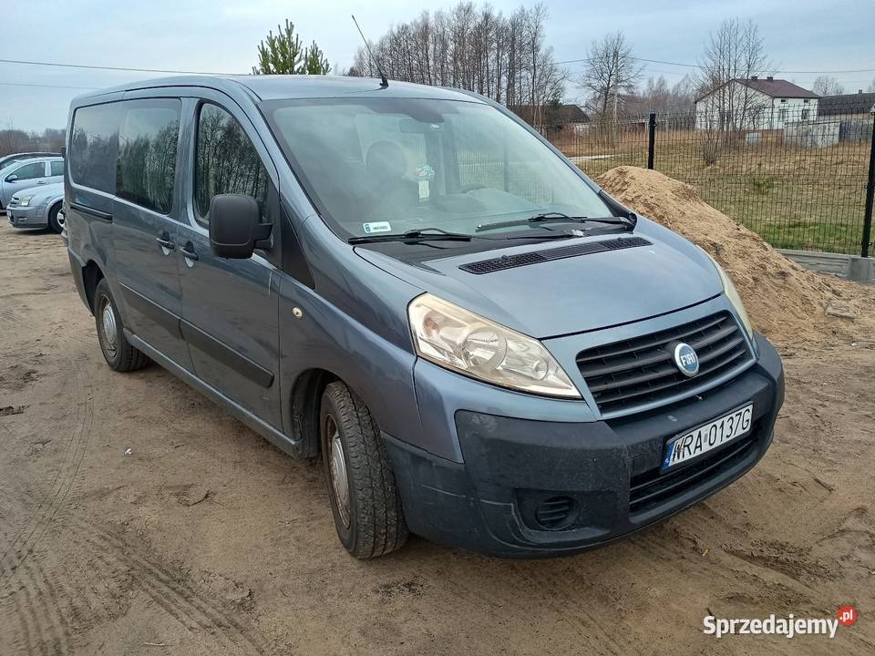 Fiat Scudo 20 HDi 2007r 6 osobowy brygadówka Radom
