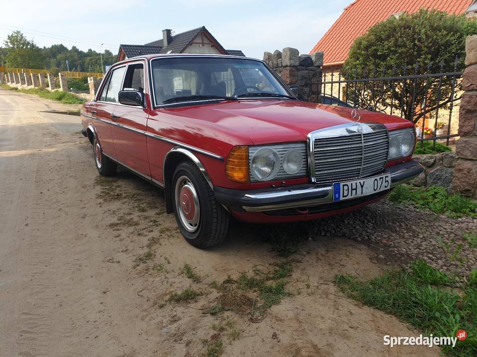 Mercedes 123 23 benzyna 1979r Kartuzy