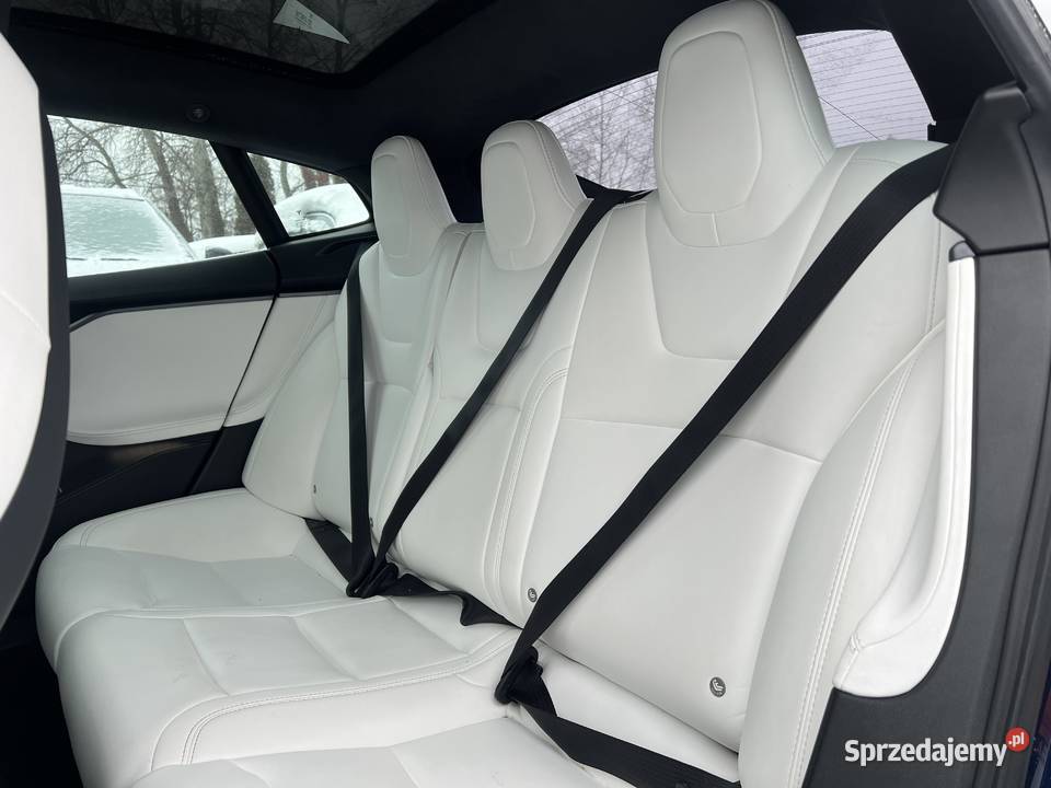 Tesla Model S 2018 światła do jazdy dziennej Warszawa