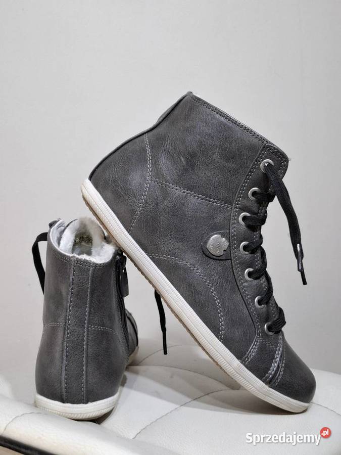 Alley 37 ocieplane botki sneakersy wiosenne Kraków