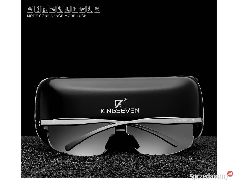 OKULARY PRZECIWSŁONECZNE BLACKGUN BLACK Okulary Mysłowice sprzedam