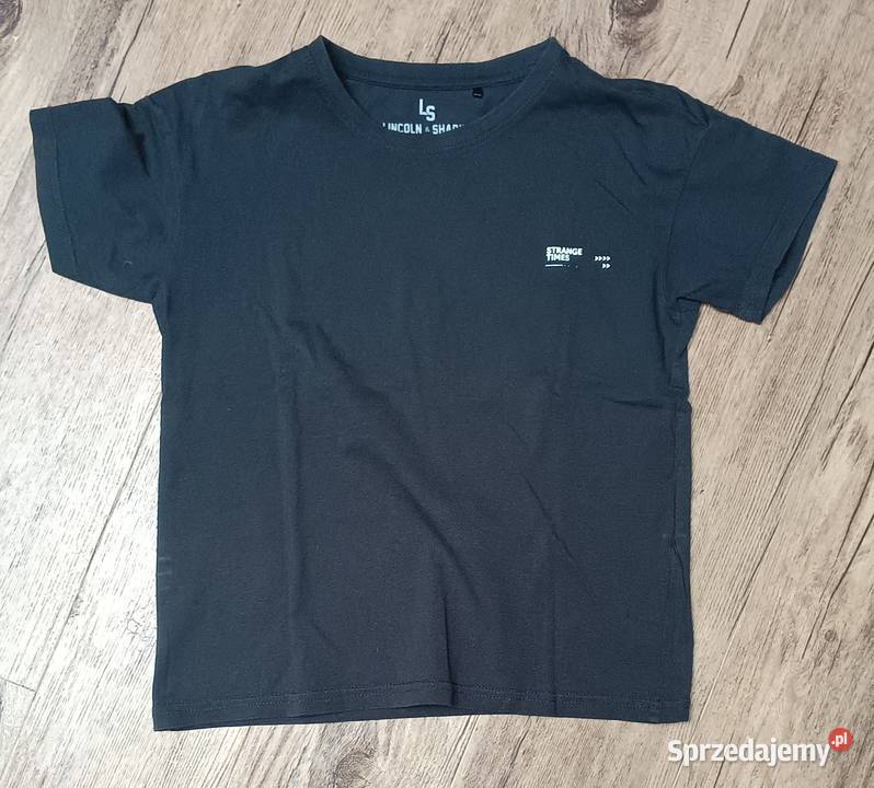Tshirt czarny Lincolnsharks 134 Rozmiar 134 Zbylitowska Góra