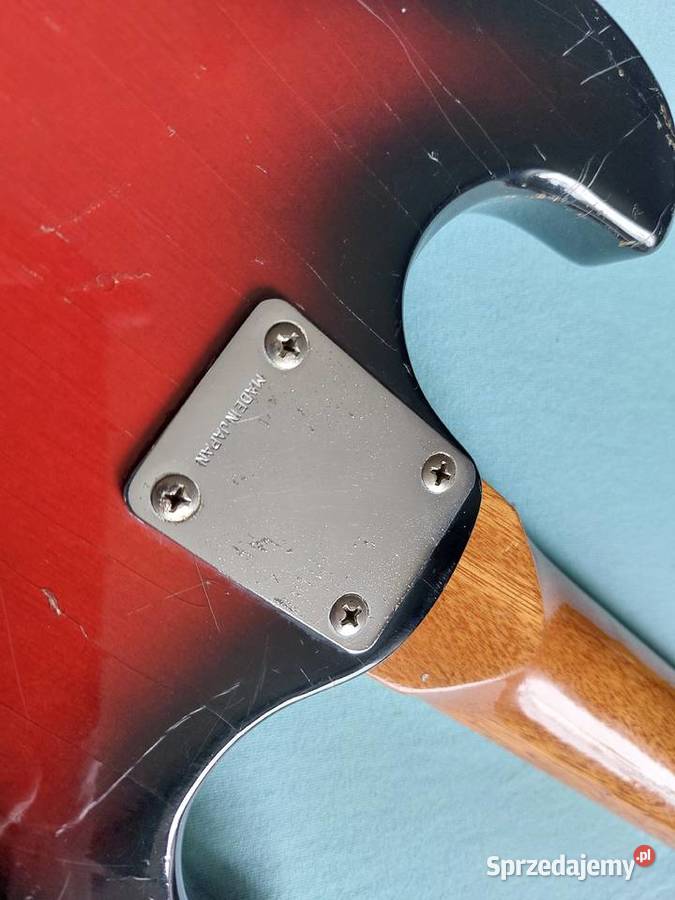 Japońska Teisco Hertiecaster 1960 sunburst dolnośląskie Wiązów