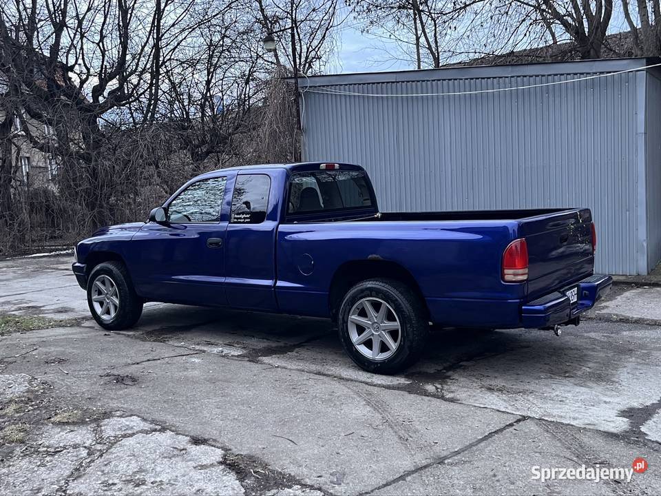 Dodge Dakota 39 V6 LPG automat napęd tył 2002 przyciemniane szyby Kraków