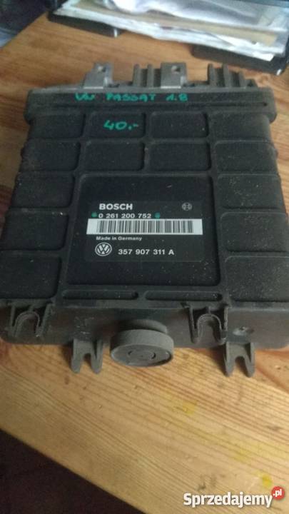 Komputery VOLKSWAGEN PASSAT 0261200752 wielkopolskie Margonin
