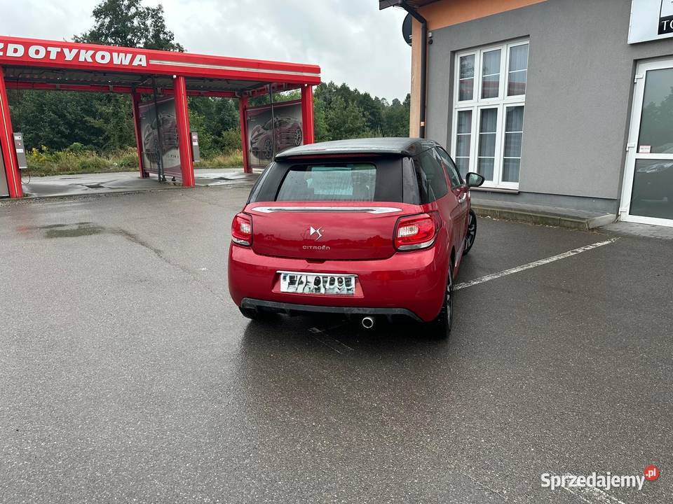 Cabrio Citroen DS DS3 16 eHDI a automat piękny ASR (kontrola trakcji) Brzezinki