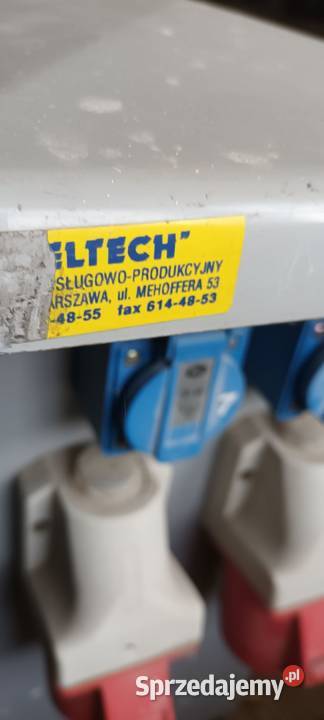 Rozdzielnia elektryczna erbetka Pozostałe mazowieckie