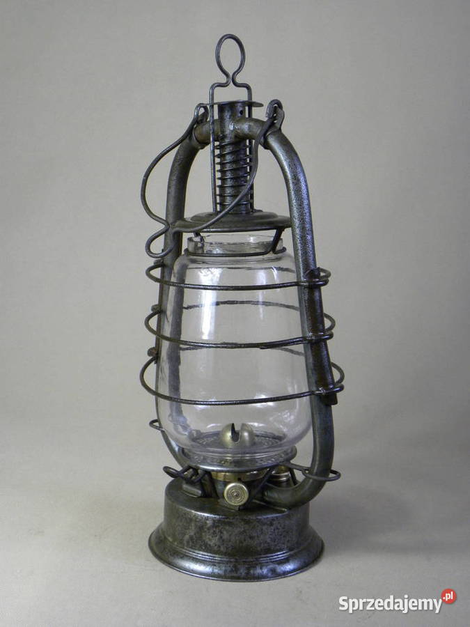 Stara niemiecka lampa naftowa Heinrich Friedrich