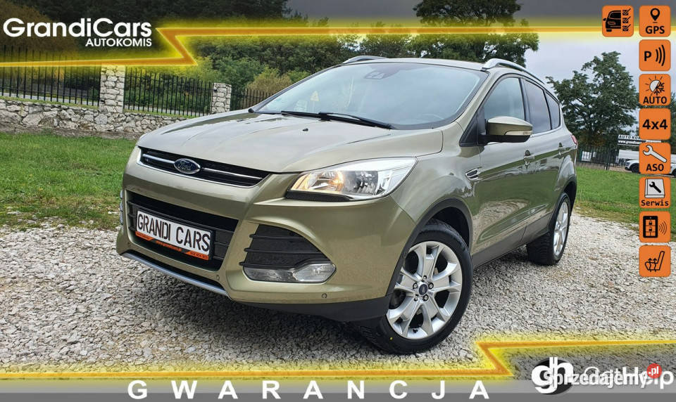 Ford Kuga 20 TDCi 140 4x4 Titanium Bogate aluminiowe felgi Chmielnik