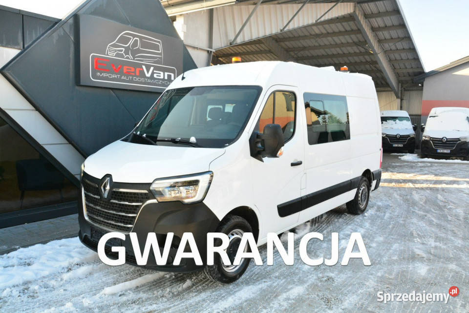 Renault Master średniak 7 osobowy brygadówka 150 elektryczne lusterka Warszawa