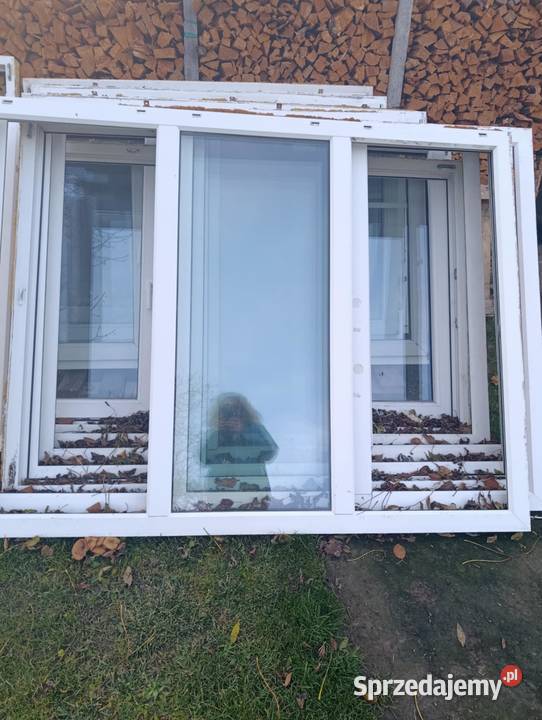 Okna z demontazu lubelskie Rybczewice Drugie sprzedam