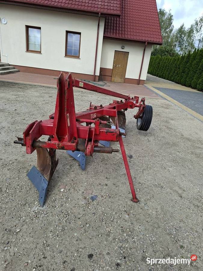 Pług 4x40 Unia Tur 2006r oryginal transport nieuszkodzony Parczew