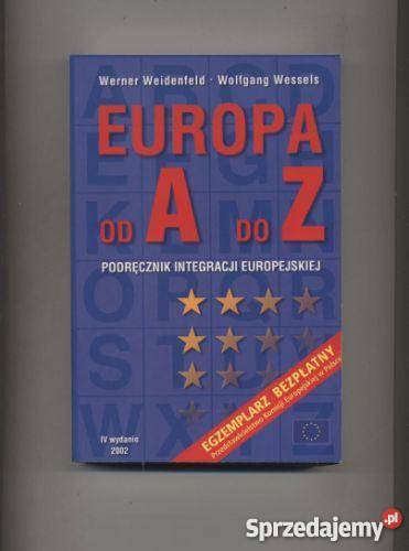 Europa A do Z Podręcznik integracji europejskiej Pozostałe Szczecin