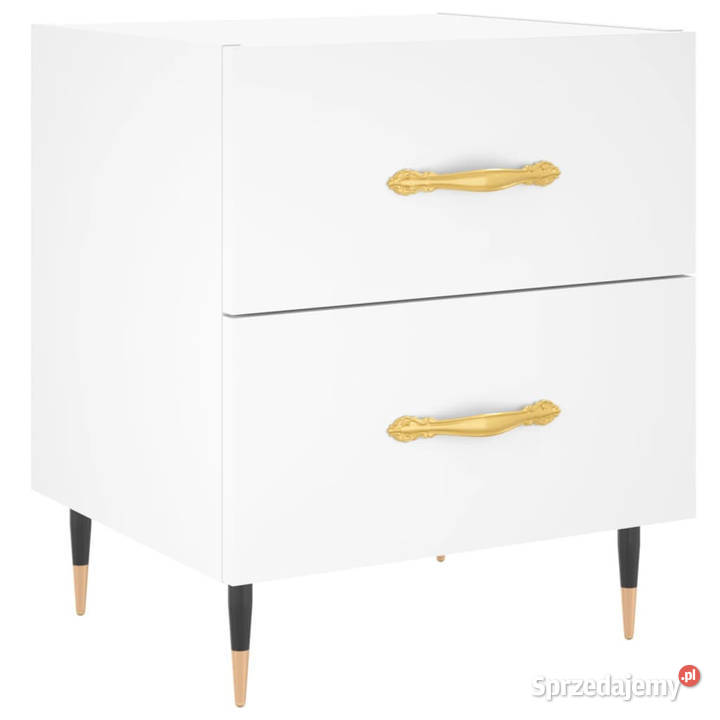 Szafka nocna biała 40x35x475 materiał mazowieckie Warszawa