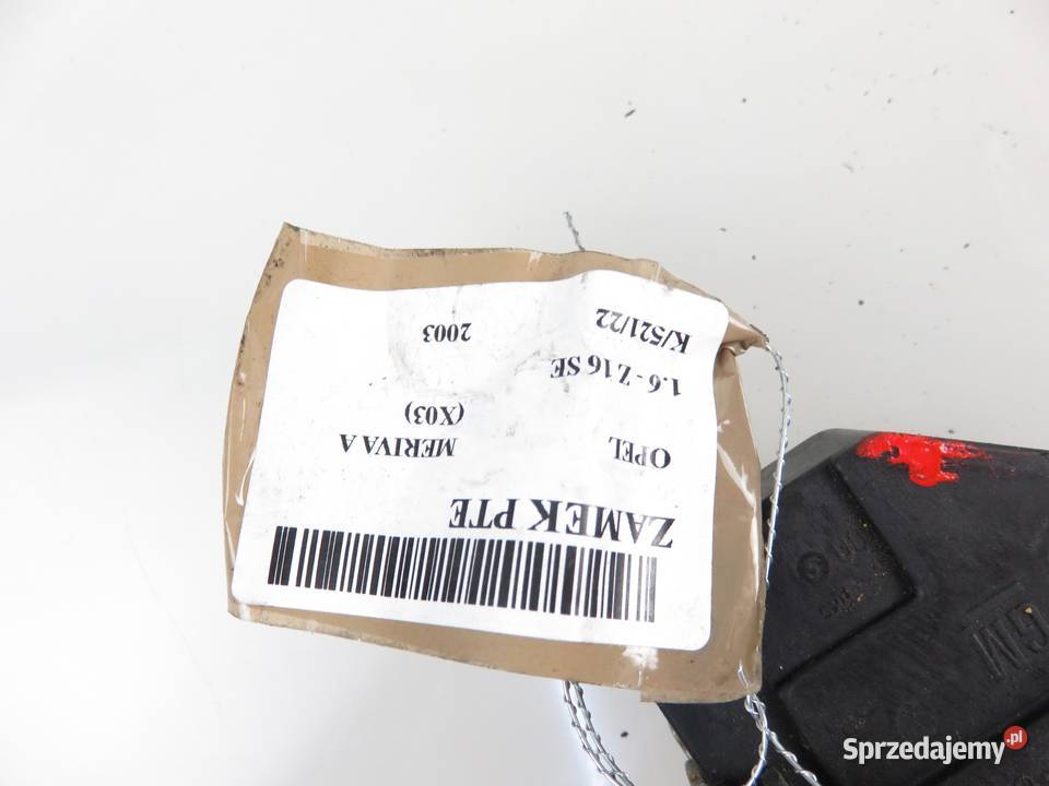 ZAMEK PRAWY TYLNY OPEL MERIVA A 24414137EF