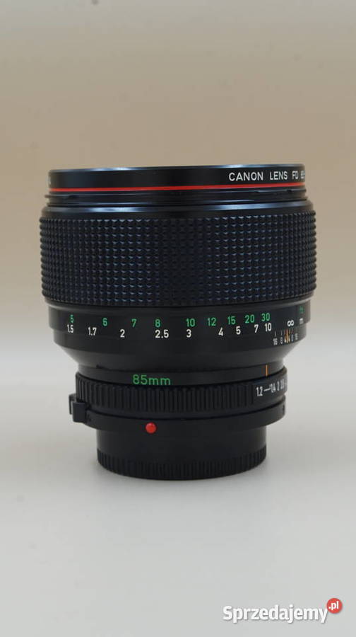 Canon nFD 85 12 L Grodzisk Mazowiecki
