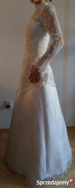 Nowa suknia ślubna koronka unikat Warszawa
