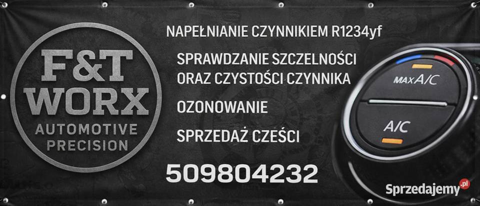 Serwis klimatyzacji R1234yf Ozonowanie Analiza Rogów
