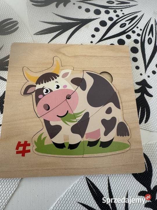 Różne Puzzle dziecięce tanio Kraków sprzedam