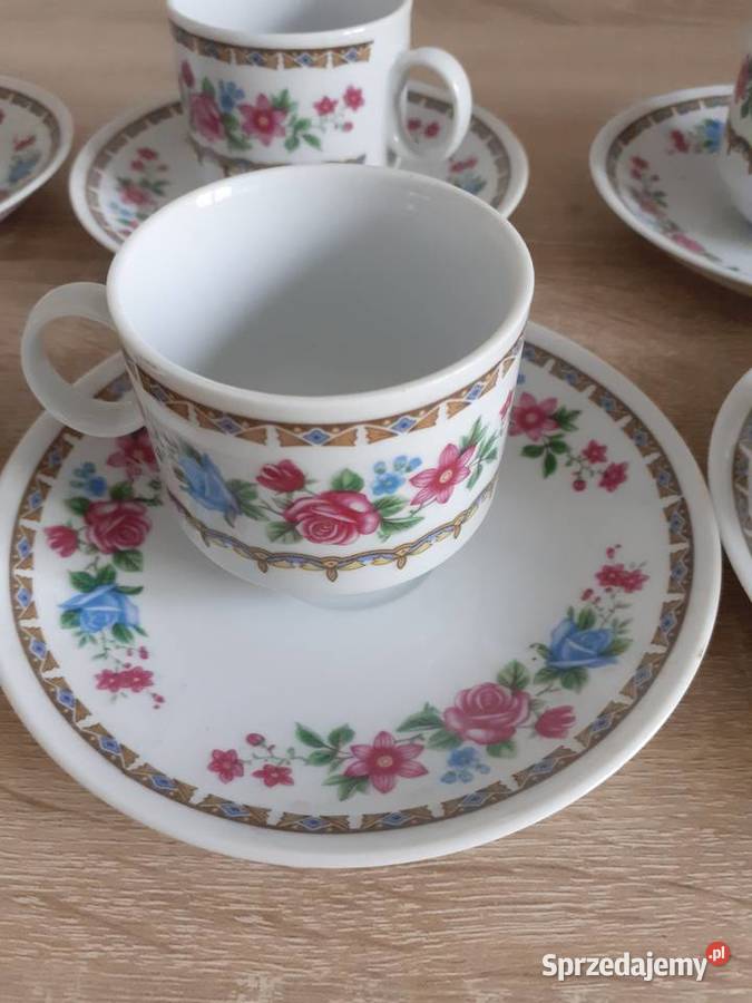 Filiżanki do kawy herbaty Porcelana Łódź