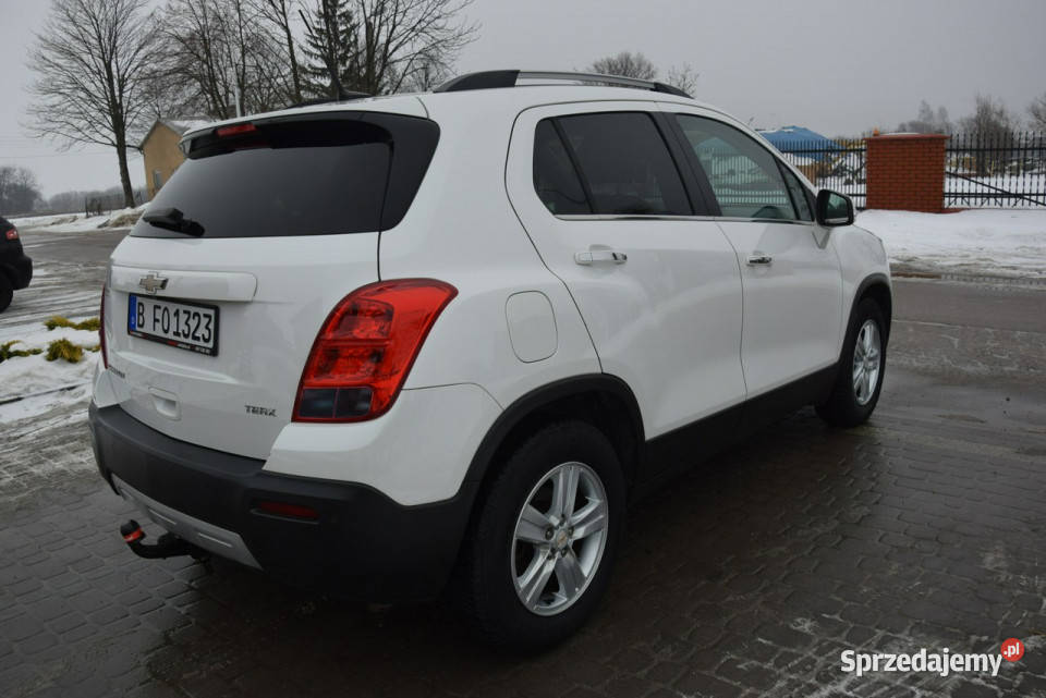 Chevrolet Trax 16 MPI Biała Perła Klima Kamera Samochody osobowe Majdan Sieniawski